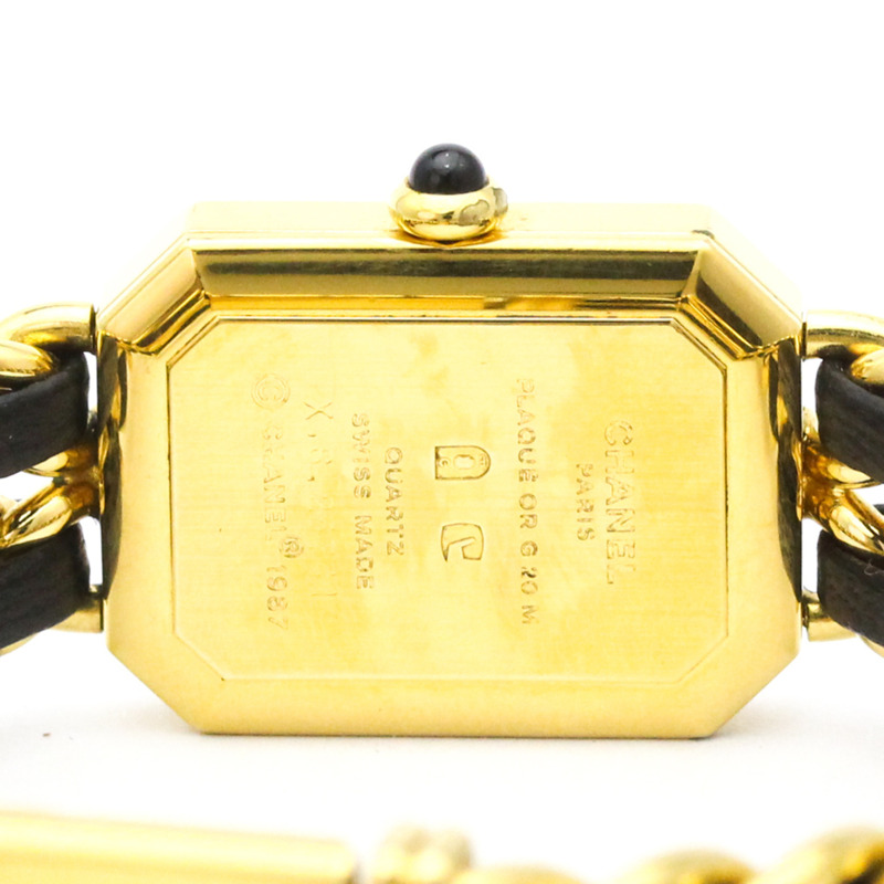 香奈兒 Premiere L 號鍍金石英女士腕錶 H0001-5