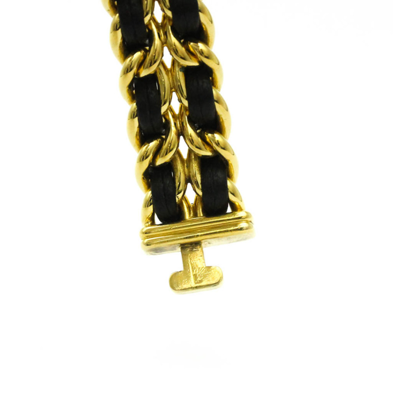 香奈兒 Premiere L 號鍍金石英女士腕錶 H0001-8