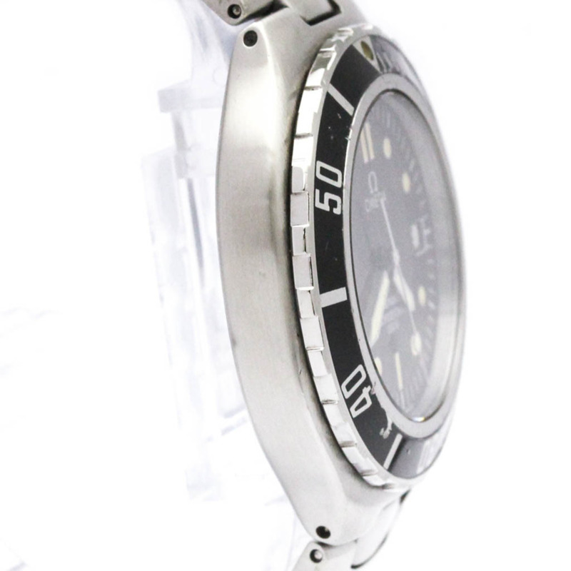 歐米茄海馬系列專業200公尺潛水錶大號精鋼男士腕錶(拋光)-7