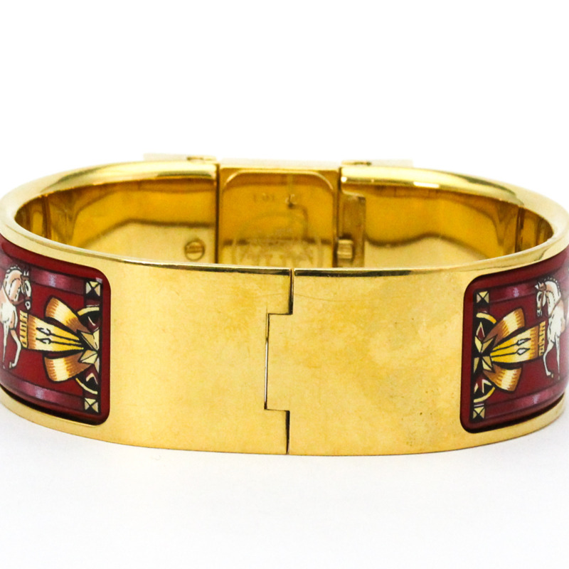 愛馬仕 Loque 鍍金石英女士腕錶 LO1.201-4