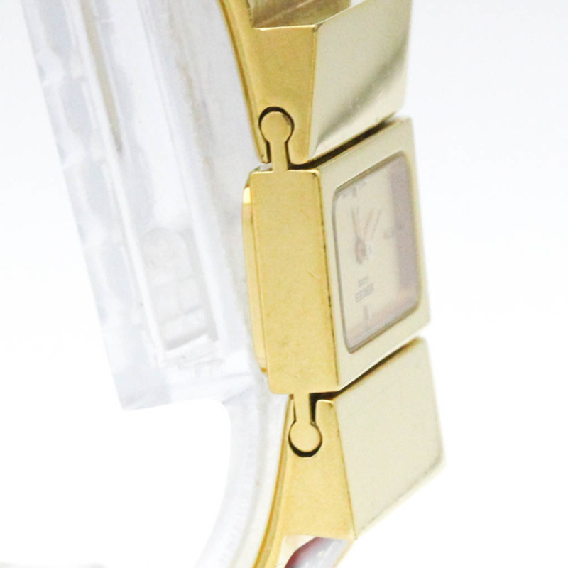 愛馬仕 Loque 鍍金石英女士腕錶 LO1.201-7