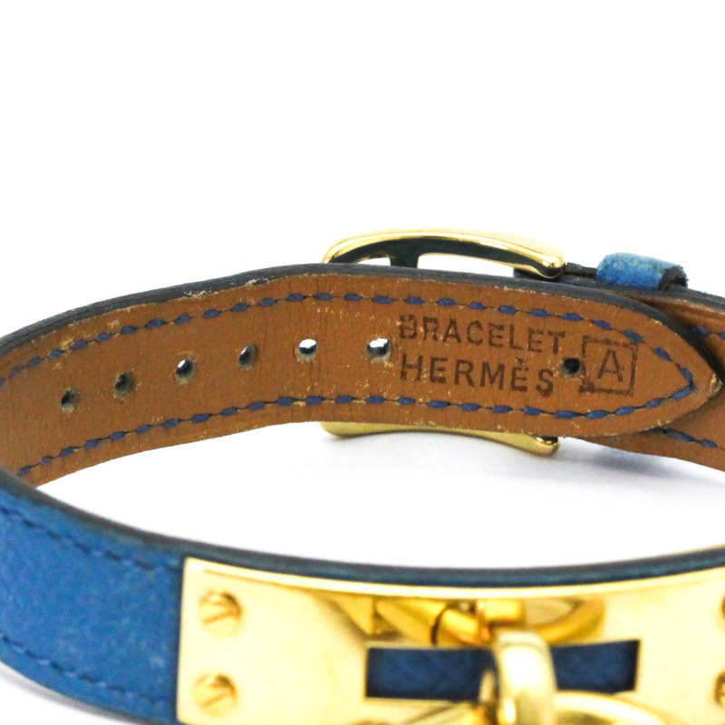 愛馬仕 Kelly 女士腕錶,鍍金皮革錶帶,石英機芯-6