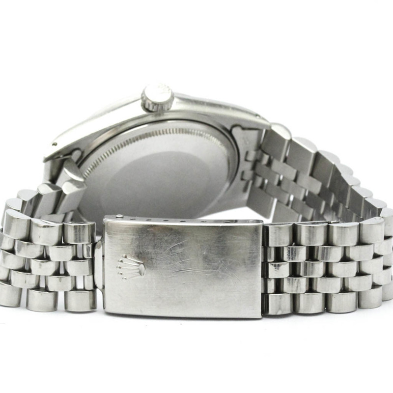 勞力士 Datejust 1601 白金精鋼自動男士腕錶-4