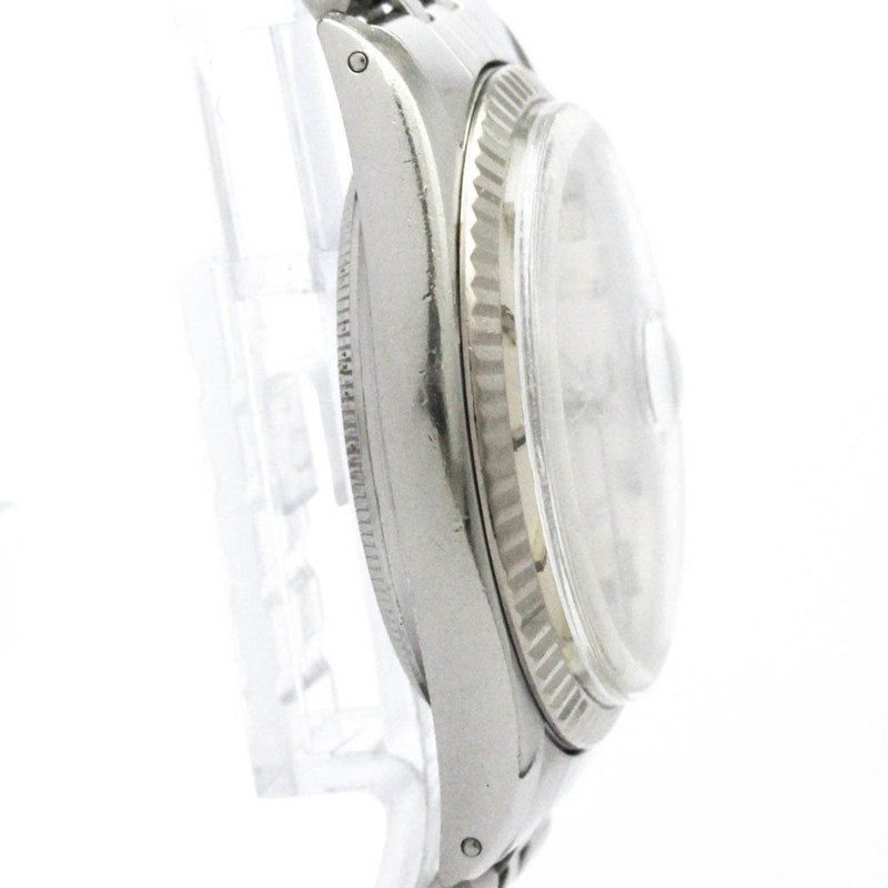 勞力士 Datejust 1601 白金精鋼自動男士腕錶-8