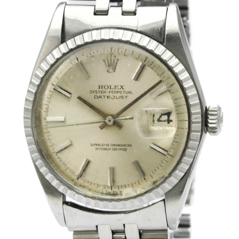 Rolex Datejust 1603 不鏽鋼自動男士腕錶(復古款)-0