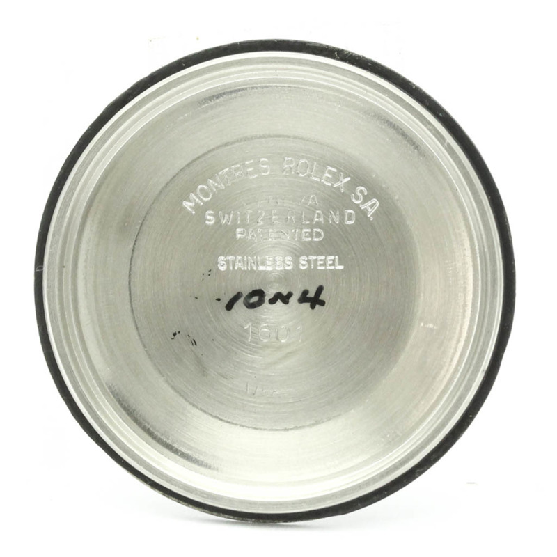 勞力士 Datejust 1601 白金精鋼自動男士腕錶-9