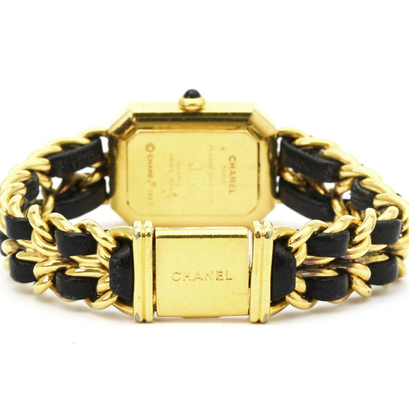 香奈兒 Premiere M 號鍍金石英女士腕錶 H0001-4