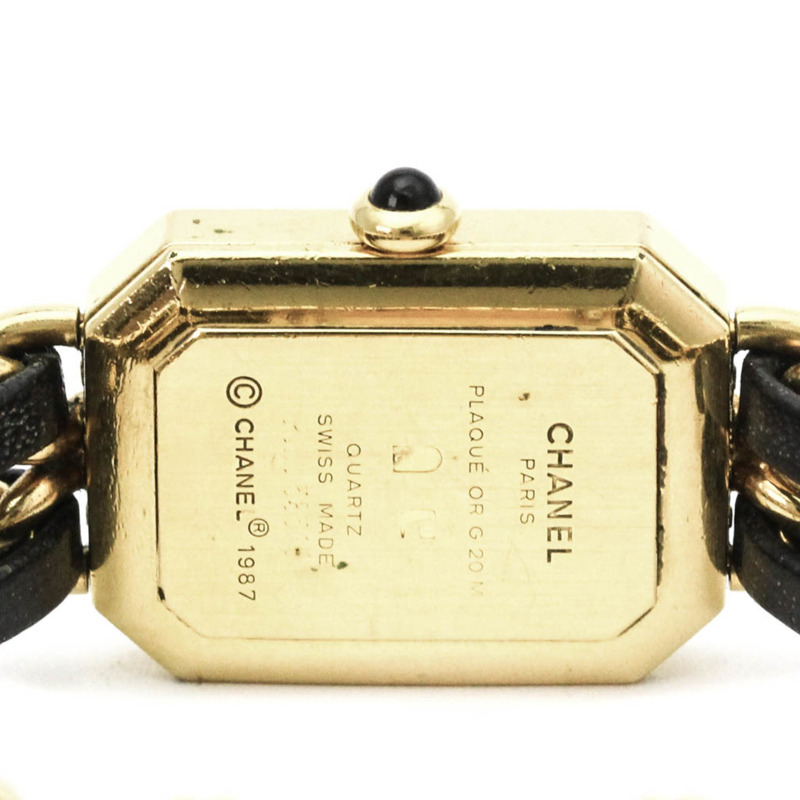 香奈兒 Premiere M 號鍍金石英女士腕錶 H0001-6