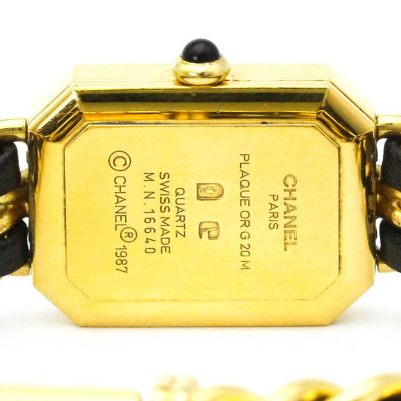 香奈兒 Premiere L 號鍍金石英女士腕錶 H0001-5