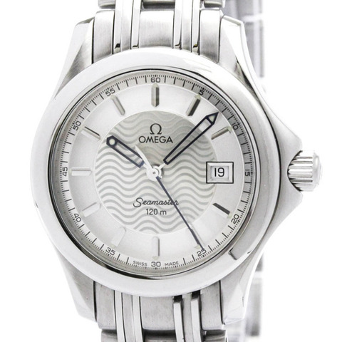 歐米茄海馬系列120公尺精鋼石英女錶 2571.31 拋光款