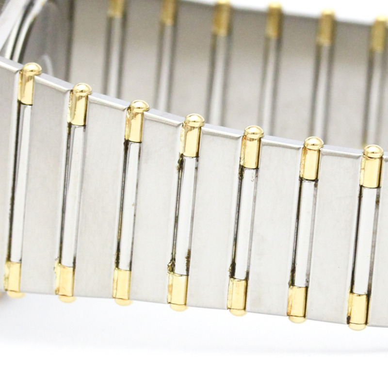 歐米茄星座系列18K金精鋼石英男士腕錶396.1076拋光款-2