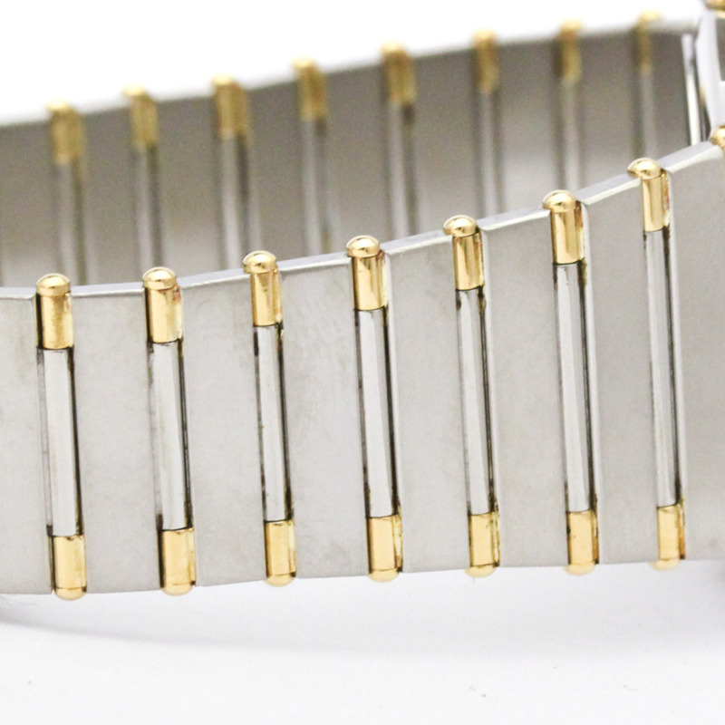 歐米茄星座系列18K金精鋼石英男士腕錶396.1076拋光款-6