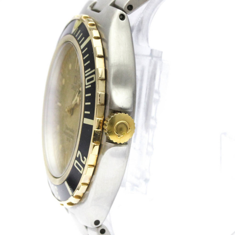 歐米茄海馬系列專業200公尺潛水錶大號精鋼男士腕錶-3