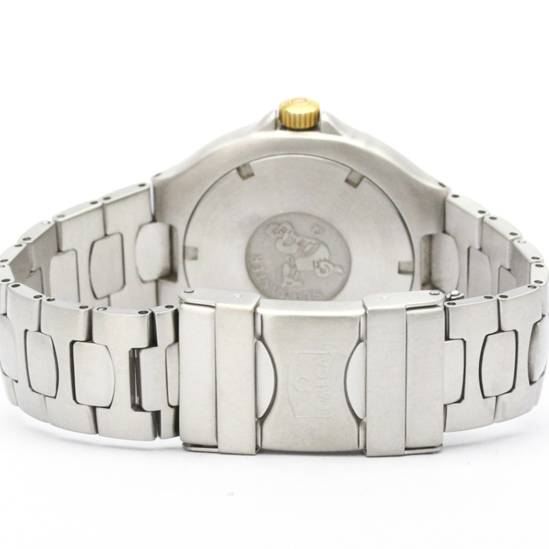 歐米茄海馬系列專業200公尺潛水錶大號精鋼男士腕錶-4