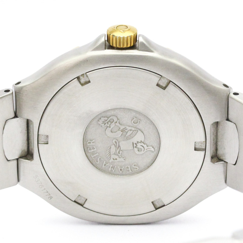 歐米茄海馬系列專業200公尺潛水錶大號精鋼男士腕錶-5