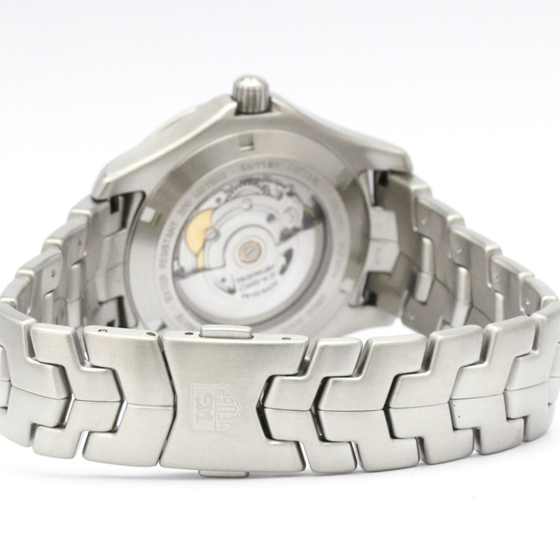 TAG HEUER 豪雅 Link Calibre 5 日曆自動男錶 WJF2010 拋光款-4