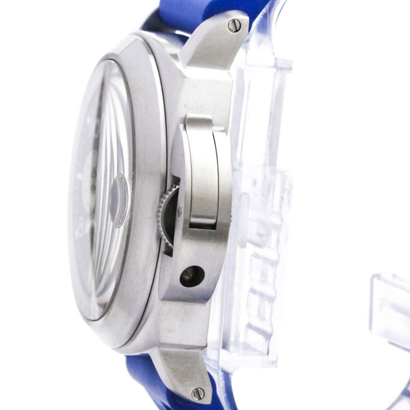 沛納海 Luminor Marina 精鋼橡膠自動腕錶 PAM00086 拋光-3