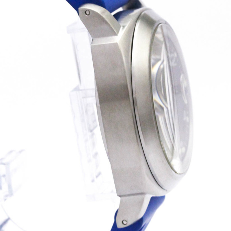 沛納海 Luminor Marina 精鋼橡膠自動腕錶 PAM00086 拋光-7