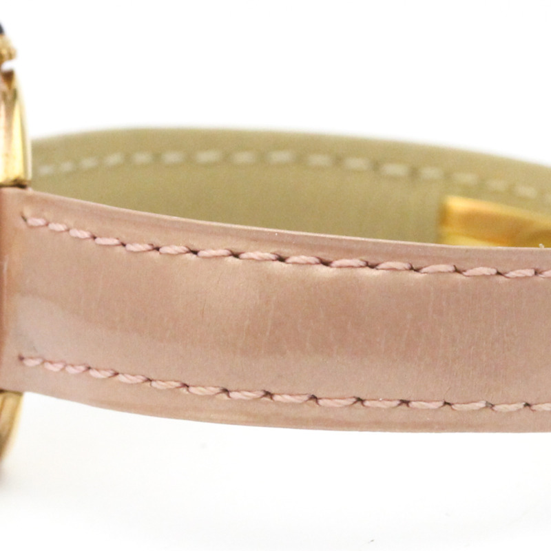 卡地亞 Must Trinity 粉紅鍍金石英女士腕錶 W1015045 拋光-2