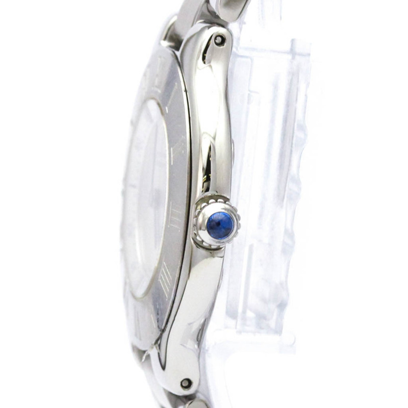 卡地亞 Must 21 不鏽鋼石英男士腕錶 W10110T2 拋光-3