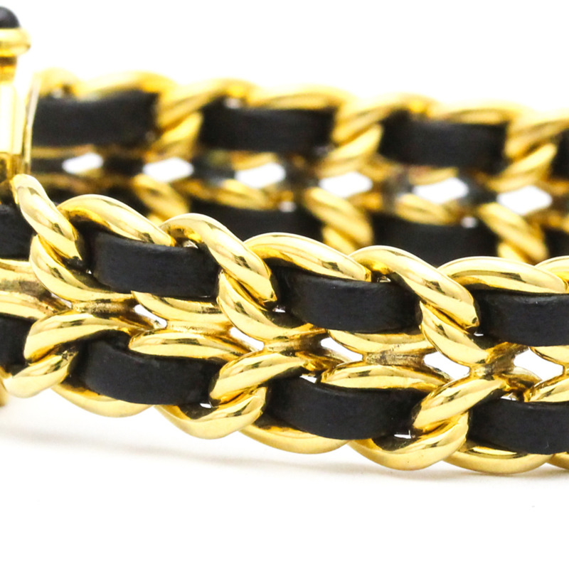 香奈兒 Premiere M 號鍍金石英女士腕錶 H0001-2