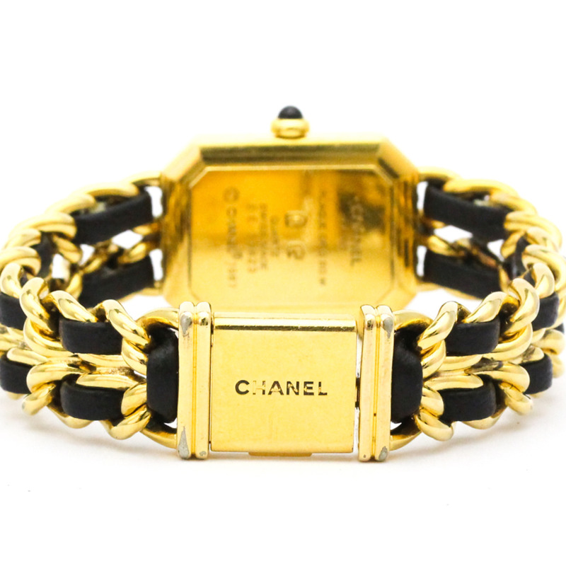 香奈兒 Premiere M 號鍍金石英女士腕錶 H0001-4