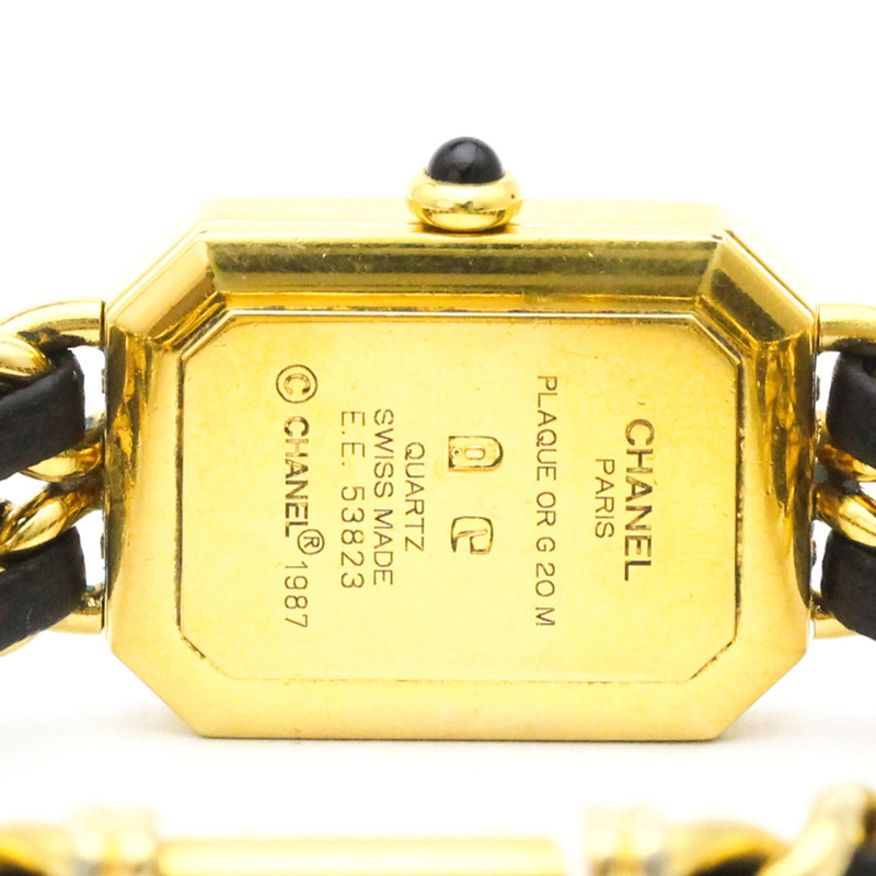 香奈兒 Premiere M 號鍍金石英女士腕錶 H0001-5