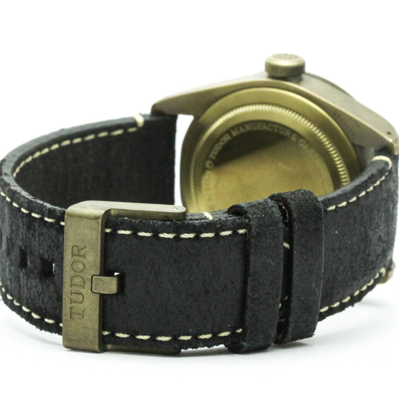 帝舵Heritage Black Bay青銅帆布自動男士腕錶79250BA-4