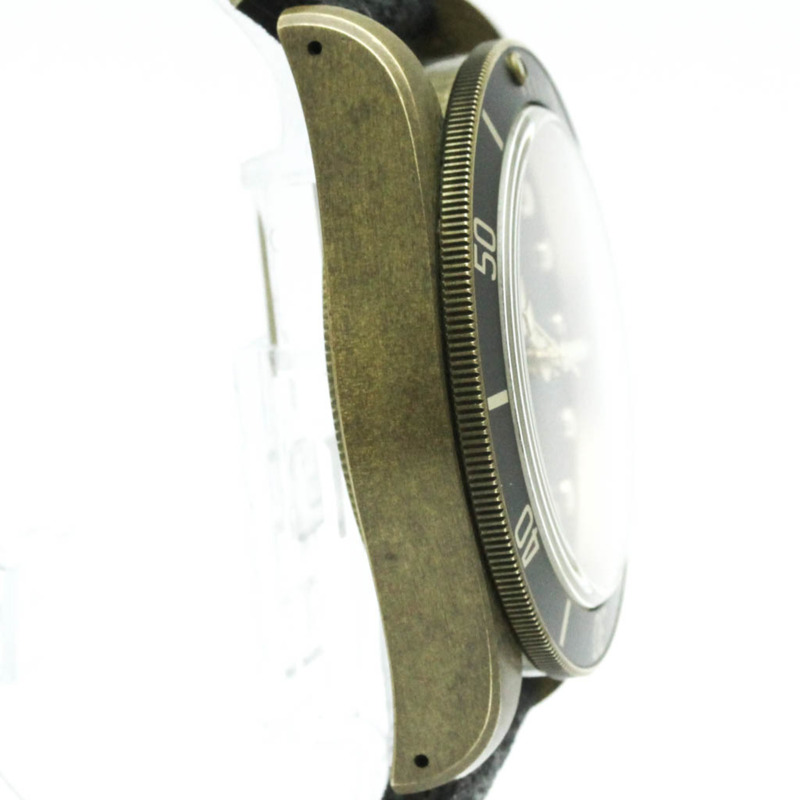 帝舵Heritage Black Bay青銅帆布自動男士腕錶79250BA-8