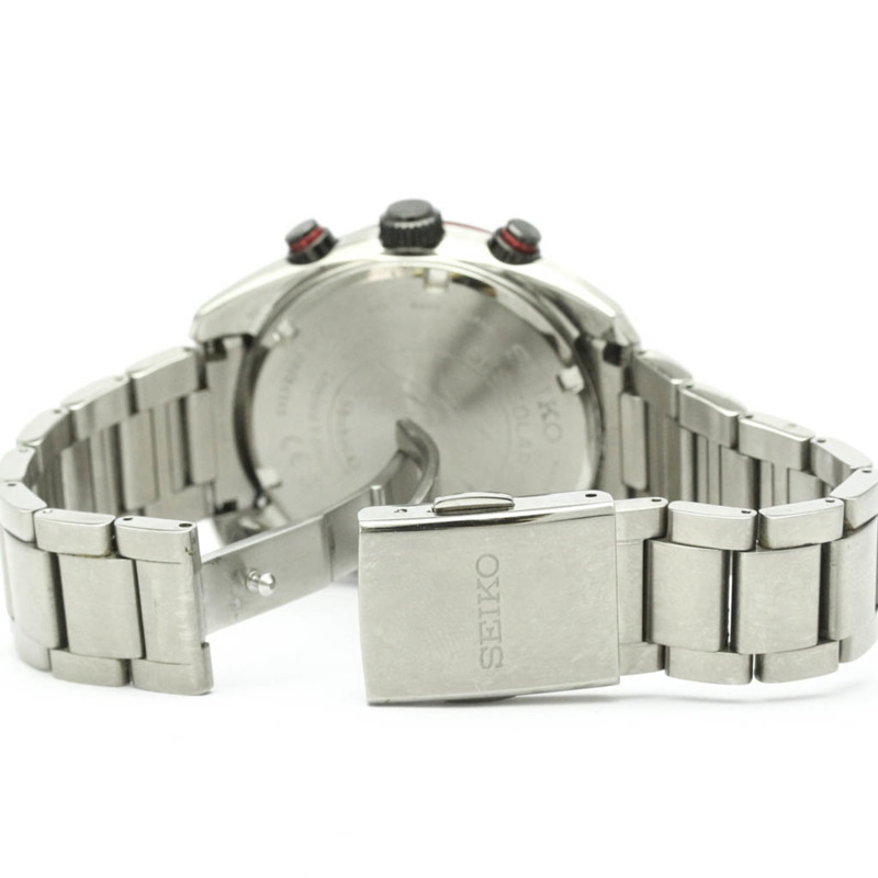 精工 Astron 陶瓷電波太陽能男士手錶 SBXC081(5X53-0BE0)-4