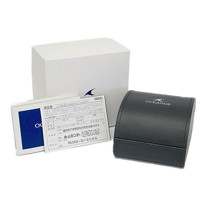 卡西歐 Oceanus Manta 電波太陽能鈦金屬手錶 OCW-S5000E-1AJF-5