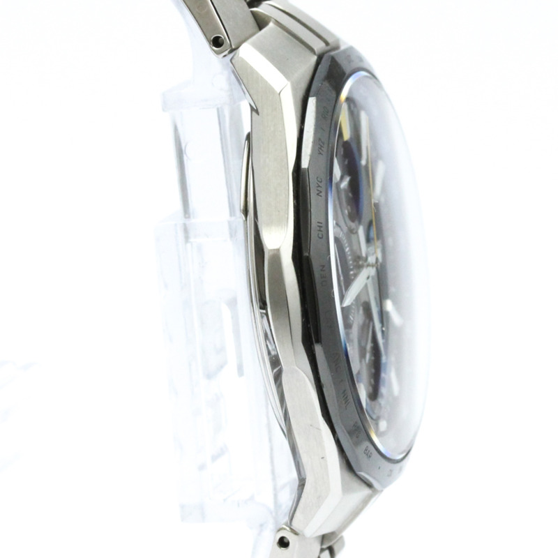 卡西歐 Oceanus Manta 電波太陽能鈦金屬手錶 OCW-S5000E-1AJF-8