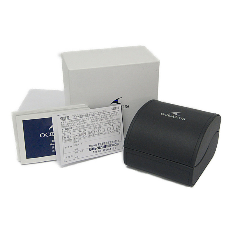 卡西歐 Oceanus Manta 電波太陽能鈦金屬手錶 OCW-S5000MB-1AJF-5