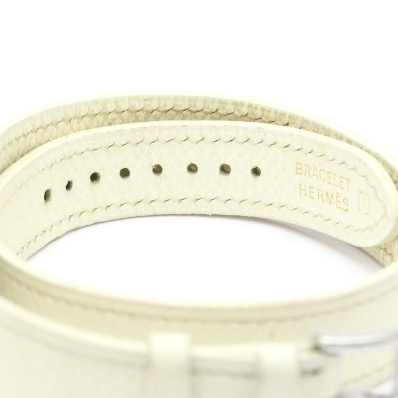 愛馬仕 H 系列雙圈鋼石英女士腕錶 HH1.210 拋光款-6