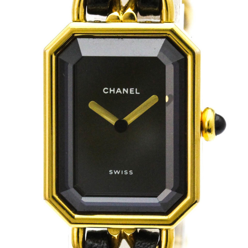 香奈兒 Premiere L 號鍍金石英女士腕錶 H0001-0