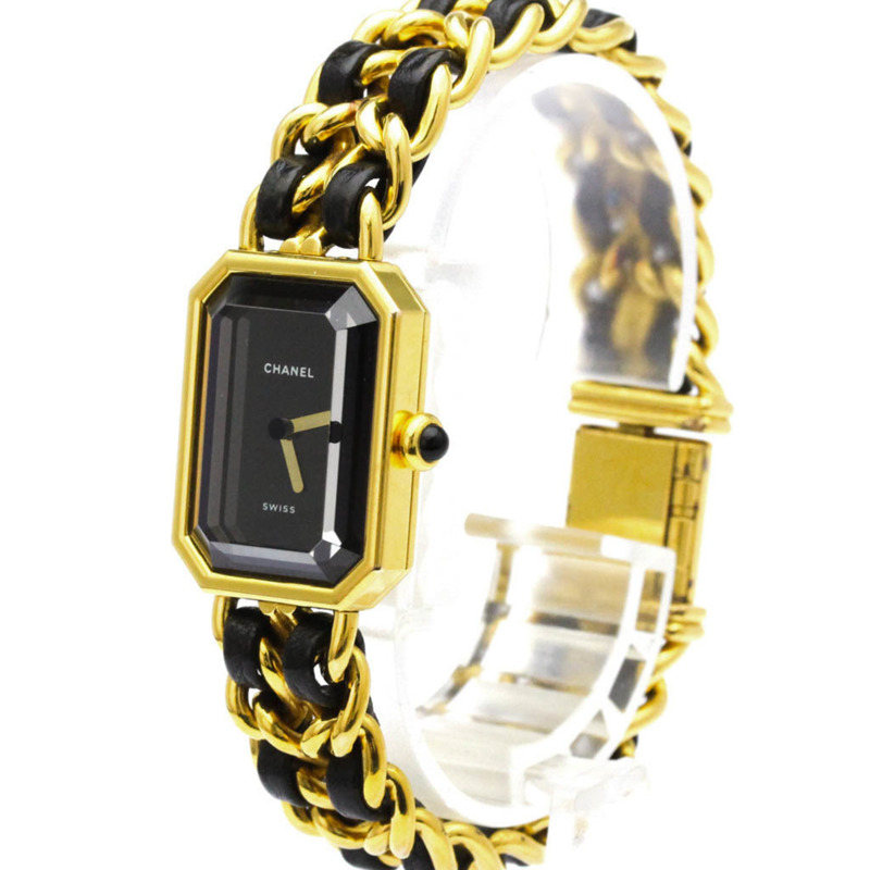 香奈兒 Premiere L 號鍍金石英女士腕錶 H0001-1