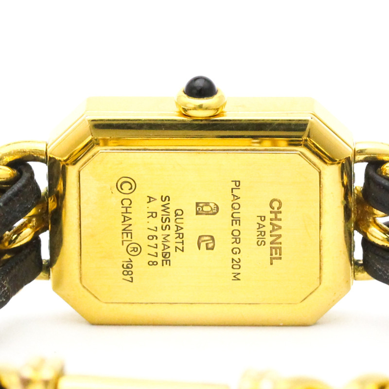 香奈兒 Premiere L 號鍍金石英女士腕錶 H0001-5