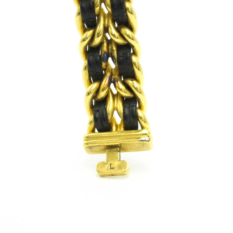 香奈兒 Premiere L 號鍍金石英女士腕錶 H0001-8