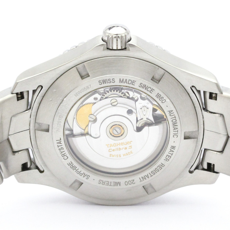 TAG HEUER 豪雅 Link Calibre 5 精鋼自動男錶 WJ201B 拋光款-5