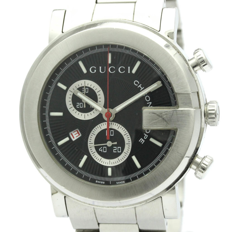 GUCCI G-Chrono 石英不鏽鋼男士腕錶 YA101309 101M-0