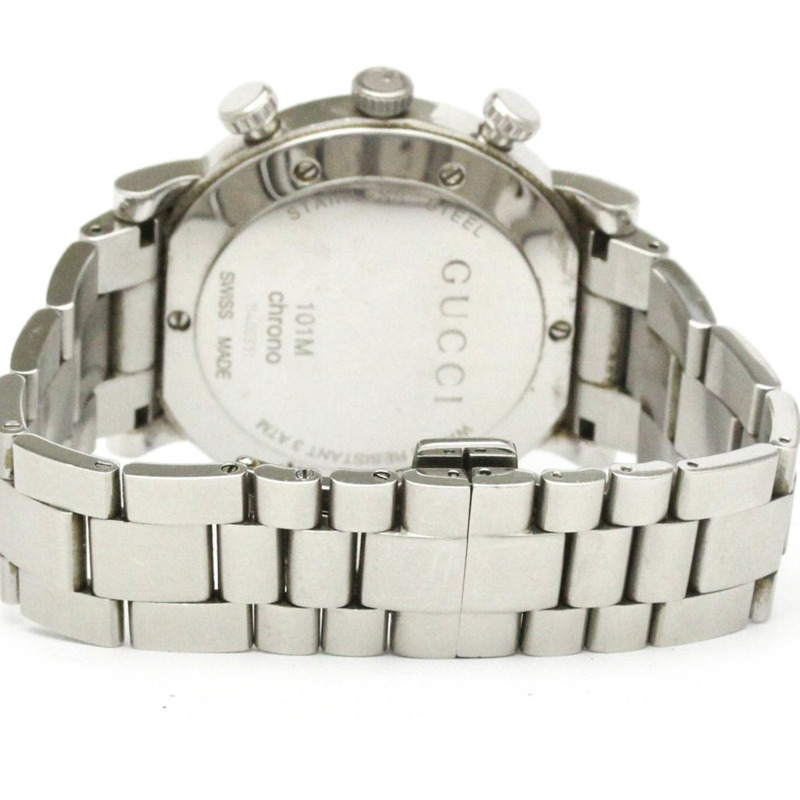 GUCCI G-Chrono 石英不鏽鋼男士腕錶 YA101309 101M-4