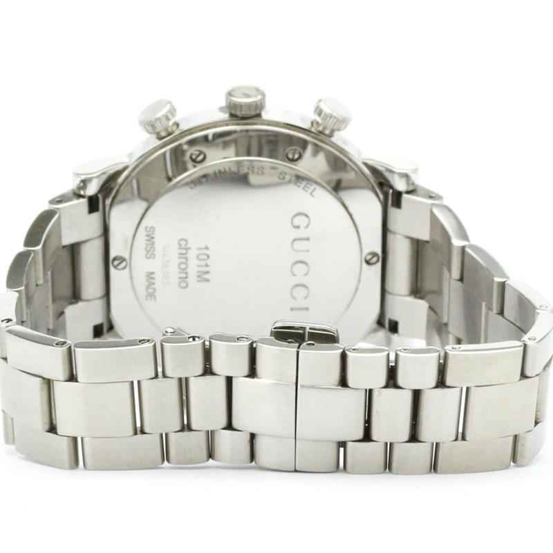 GUCCI G-Chrono 石英不鏽鋼男士腕錶 YA101309 101M-4