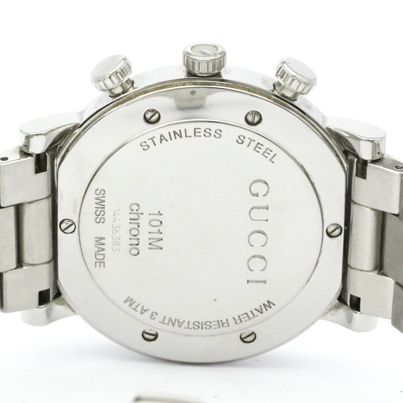 GUCCI G-Chrono 石英不鏽鋼男士腕錶 YA101309 101M-6
