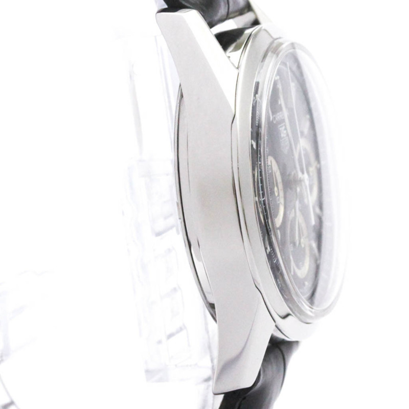 豪雅卡萊拉系列計時碼錶精鋼自動腕錶 CV2113 拋光款-7