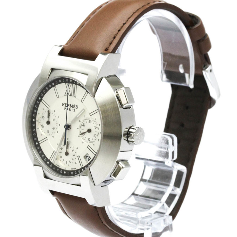 愛馬仕 Nomade 計時碼錶精鋼自動石英男士腕錶 NO1.910-1