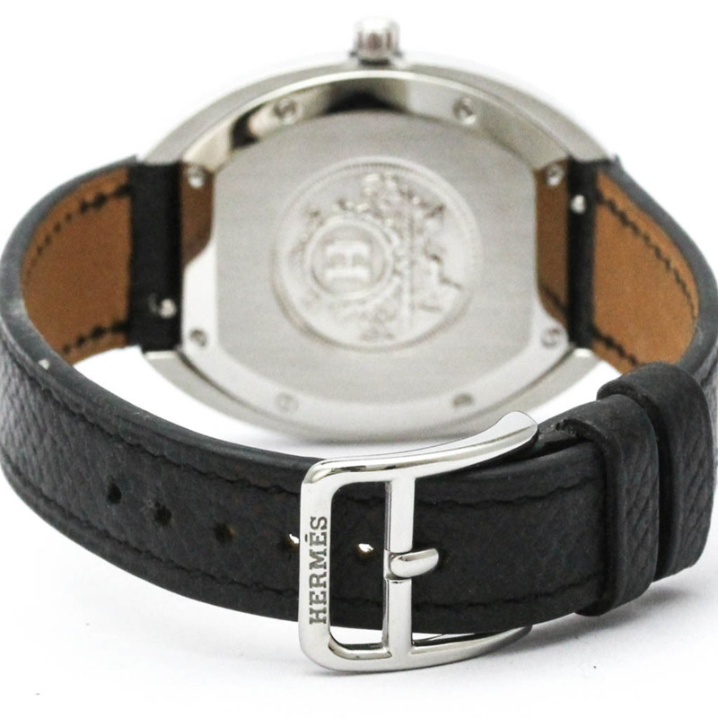 愛馬仕 Espace 不鏽鋼石英女士腕錶 ES1.210 拋光-4