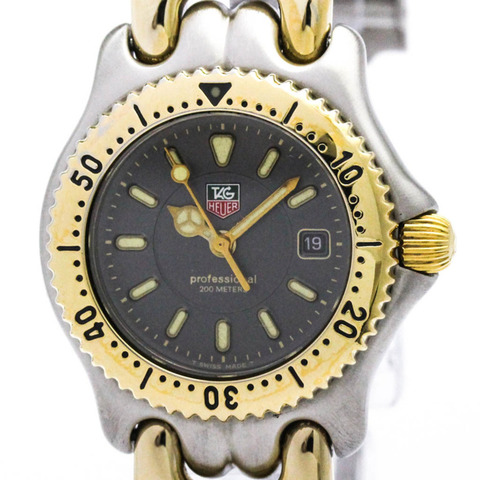 TAG HEUER SEL 200M 鍍金鋼女錶 WG1320 拋光