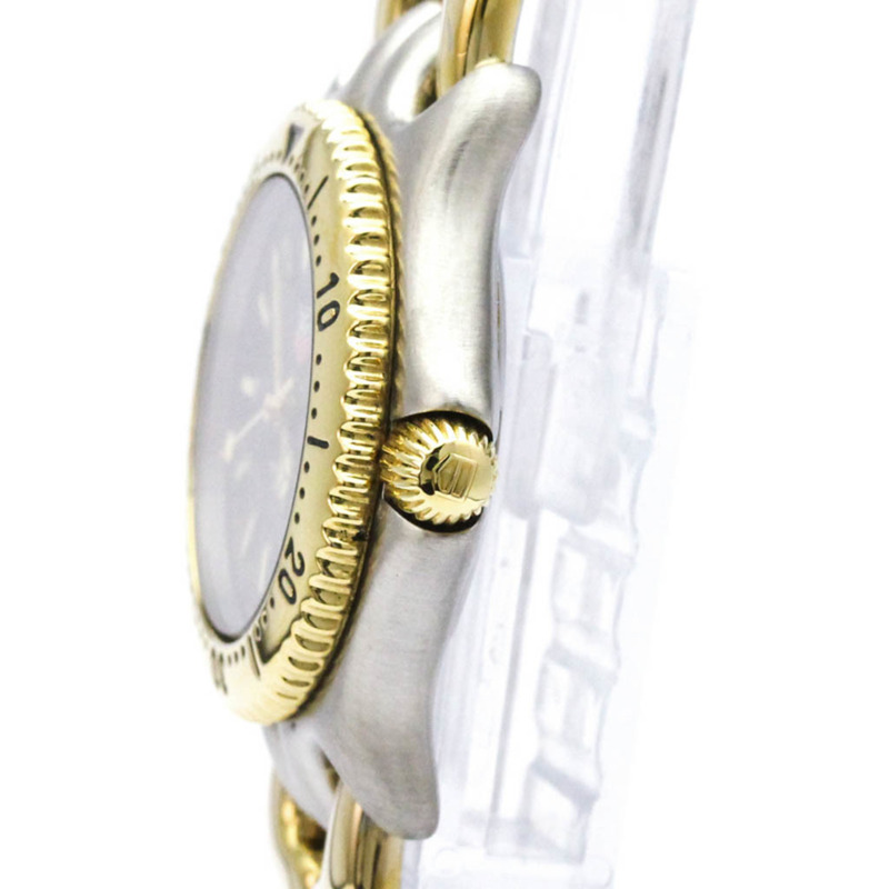 TAG HEUER SEL 200M 鍍金鋼女錶 WG1320 拋光-3