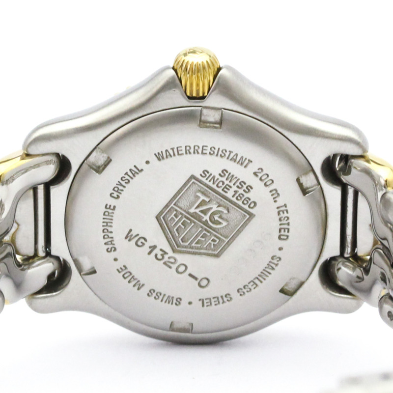 TAG HEUER SEL 200M 鍍金鋼女錶 WG1320 拋光-5