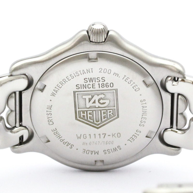 TAG HEUER Sel Professional 200米精鋼石英男錶 WG1117 拋光款-5